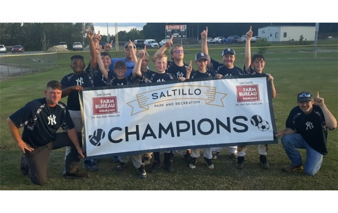 11-12 yr old Youth Baseball Champs